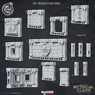 Greek Temple Walls